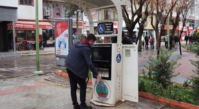 Siirt Belediyesi engelli araç sarj istasyonlarını onardı