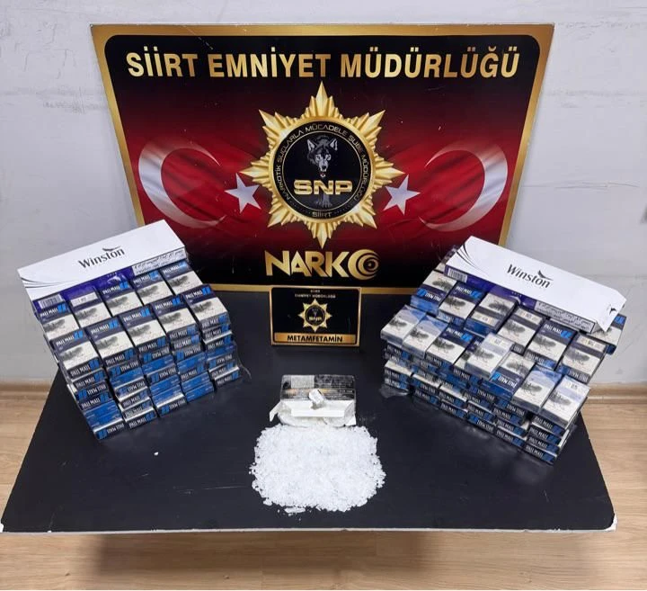 Siirt İl Emniyet Müdürlüğü Kaçakçılara Ve Zehir Tacirlerine Göz Açtırmıyor