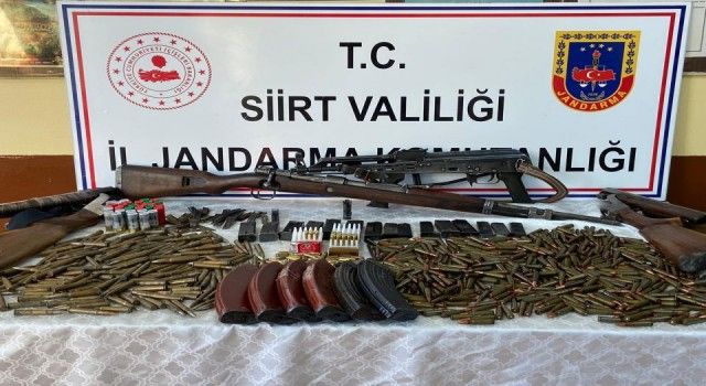 Siirt Şirvan'da silah kaçakçılığı operasyonu