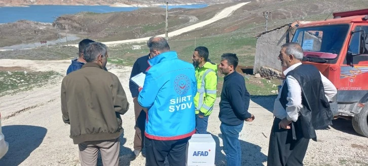 Siirt SYDV Ekibi Deprem Bölgesinde Boş Durmuyor