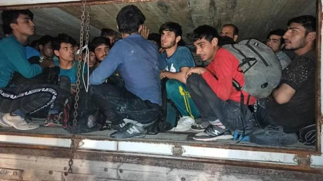 Siirt’te 45 kaçak göçmen yakalandı