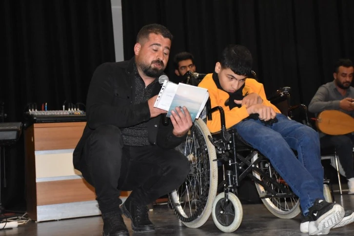 Siirt'te engellilere yönelik ses yarışması düzenlendi