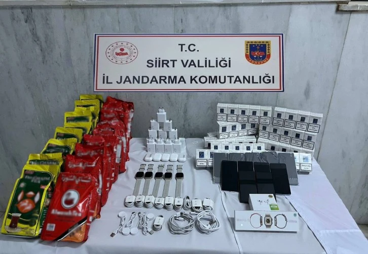 Siirt’te Jandarma Kaçakçılara Geçit Vermiyor