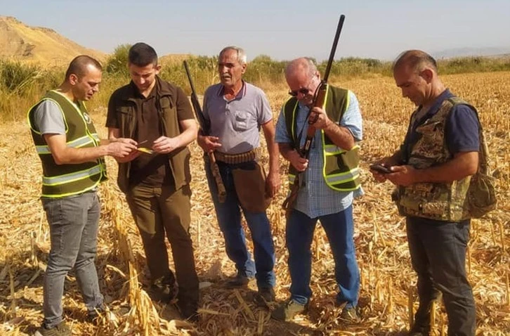 Siirt'te kaçak avcılara yönelik denetimler devam ediyor