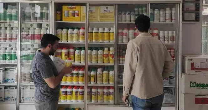Siirt'te mevzuata uygun zirai ilaç satmayan işletmelere 51 bin lira para cezası kesildi