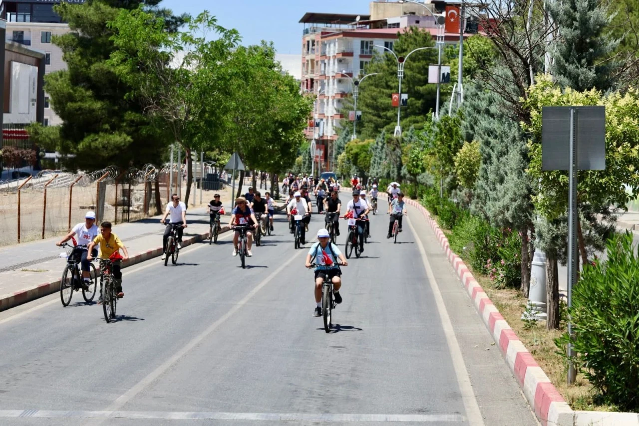 Siirt'te "Bisiklet S&uuml;r, Zinde Kal" Etkinliği D&uuml;zenlendi