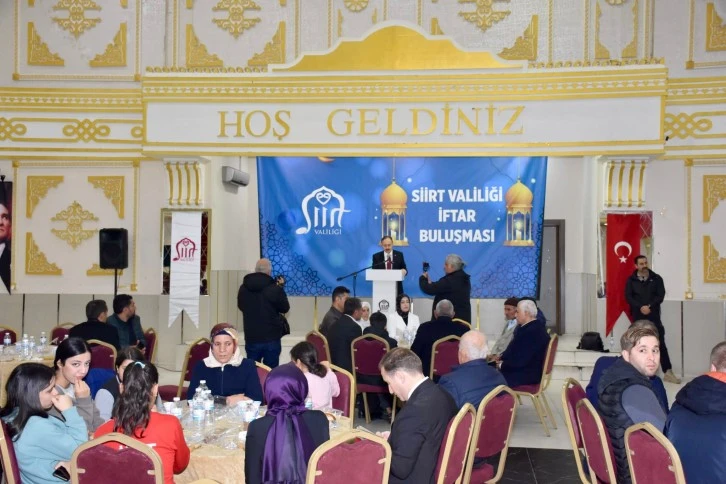 Siirt’te Şehit Ve Gazi Aileleri Onuruna İftar Verildi