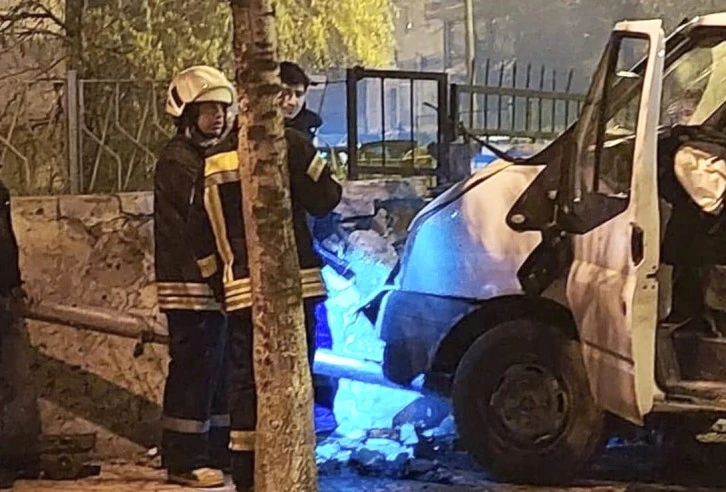 Siirt’te trafik kazası: 2 kişi yaralı