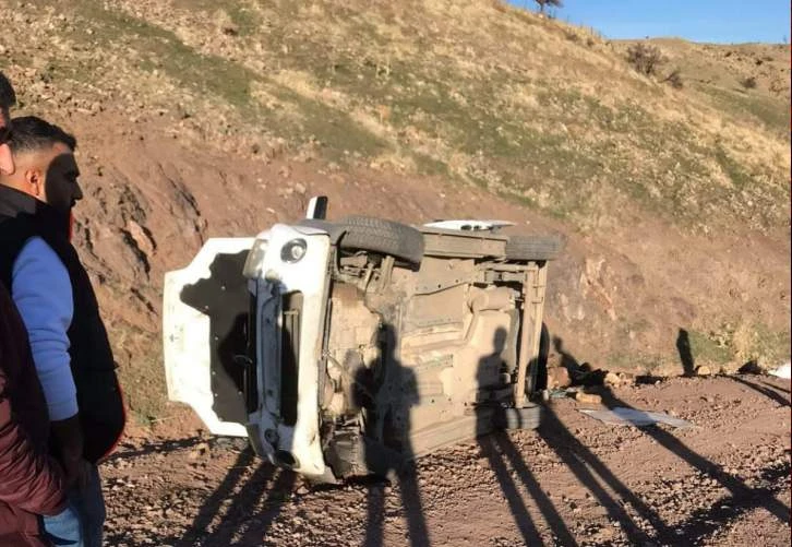 Siirt’te Trafik kazası: 2 Yaralı