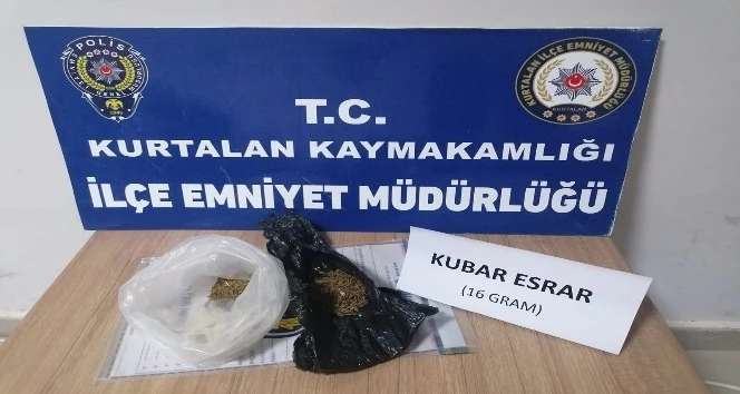 Siirt'te üzerinde uyuşturucu tespit edilen 1 kişi yakalandı