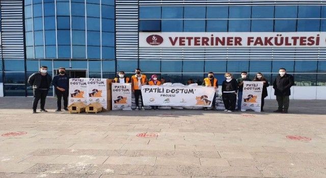 Siirt Üniversitesi 'Patili Dostum' projesine başladı 