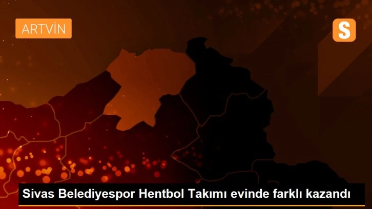 Sivas Belediyespor Hentbol Takımı evinde farklı kazandı