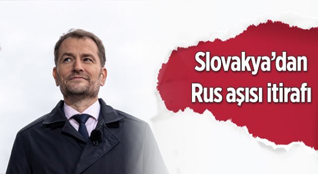 Slovakya&#039;dan Rus aşısı itirafı