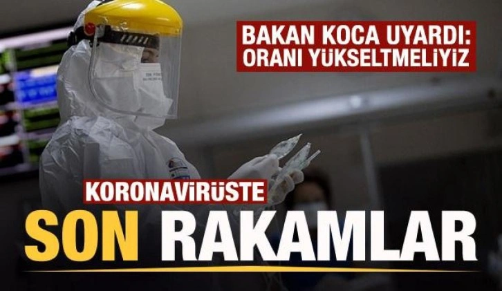 Son dakika: 20 Kasım koronavirüs tablosu açıklandı!