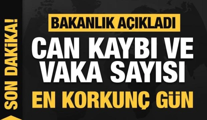 Son dakika: 28 Ocak koronavirüs tablosu açıklandı! En korkunç gün