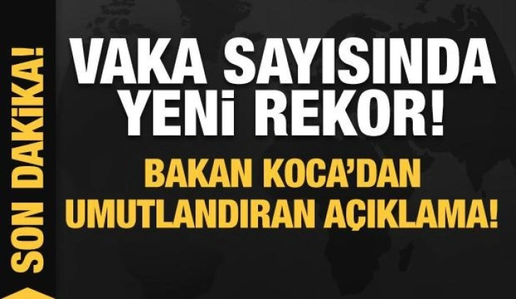 Son dakika: 29 Ocak koronavirüs tablosu açıklandı! Vaka sayısında yeni rekor