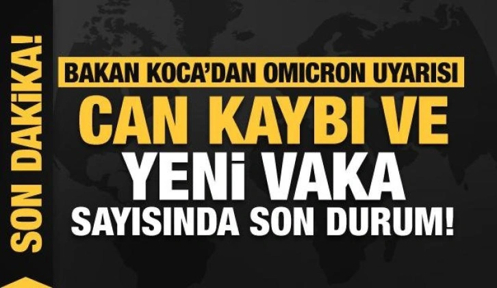 Son dakika: 6 Şubat koronavirüs tablosu açıklandı!