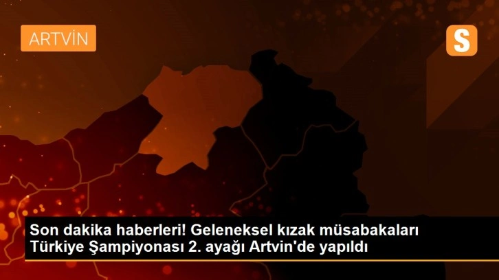 Son dakika haberleri! Geleneksel kızak müsabakaları Türkiye Şampiyonası 2. ayağı Artvin'de yapı