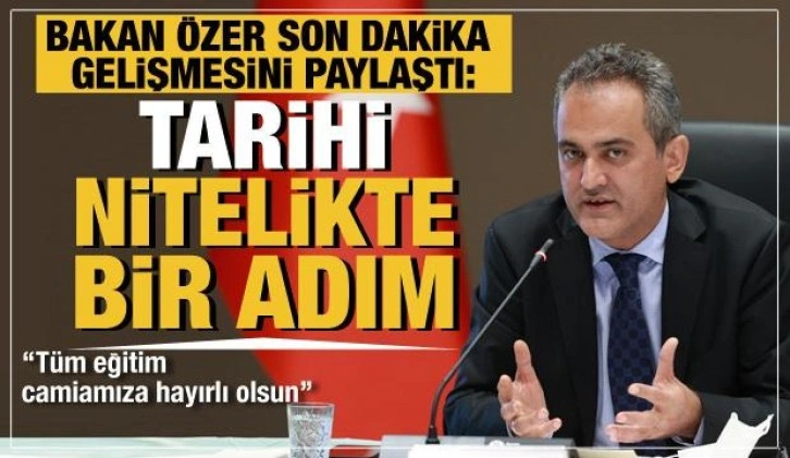 Son dakika: Öğretmenlik Meslek Kanunu, Resmi Gazete'de yayımlanarak resmen yürürlüğe girdi