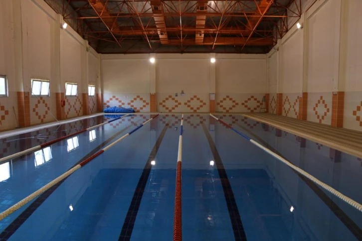 Spor Lisesi Yüzme Salonu Hizmete Giriyor