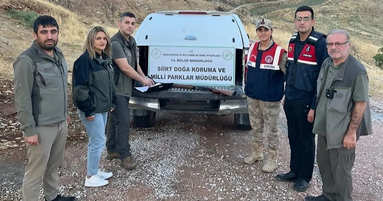 Takozsuz t&uuml;fekle avlanırken yakalandı