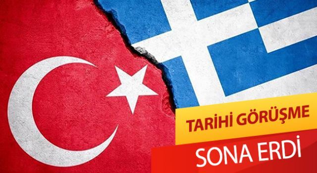 Tarihi görüşme sona erdi