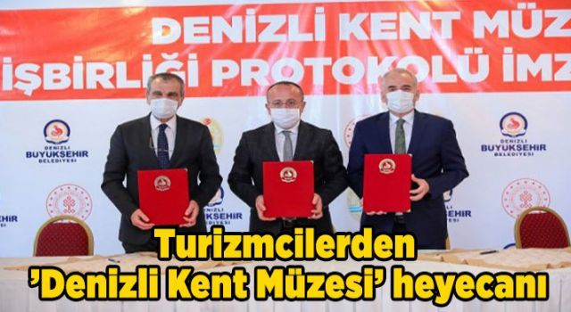 Turizmcilerden 'Denizli Kent Müzesi' heyecanı