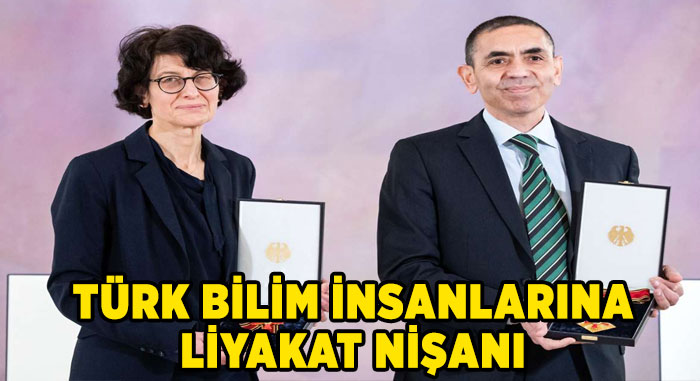 Türk bilim insanlarına liyakat nişanı