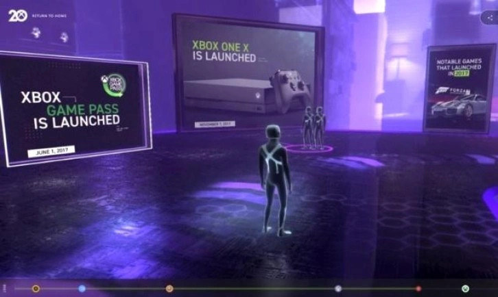Xbox 20. yılı için özel metaverse sanal müzesini açtı