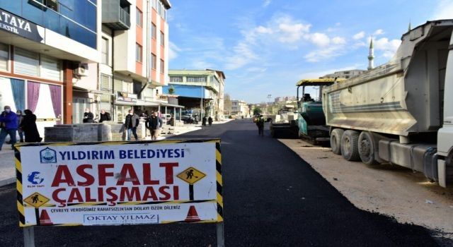 Yıldırım Belediyesi'nden ilçe sakinlerine asfalt bedeli müjdesi