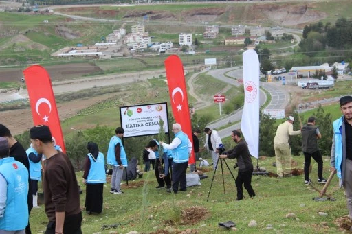 10 Bin Fidanla Hatıra Ormanı Oluşturuldu