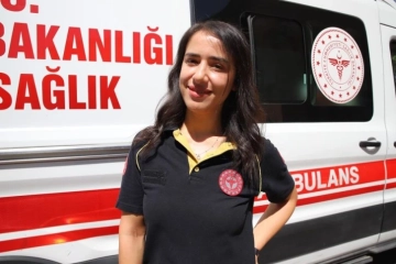 2 milyonluk şehrin tek kadın ambulans şoförü
