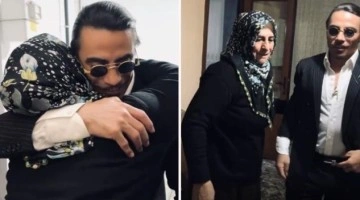 2 yıl sonra annesini ziyarete giden Nusret'e tepki yağdı