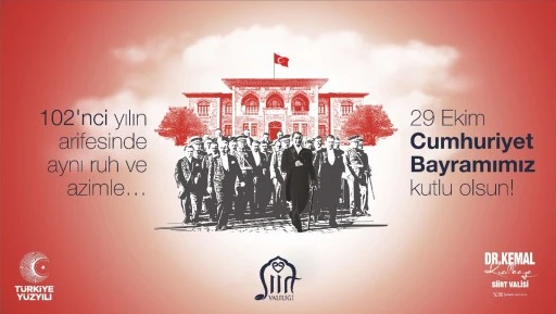 29 Ekim Cumhuriyet Bayramı&rsquo;nın 102. Yılı Coşkuyla Kutlanacak