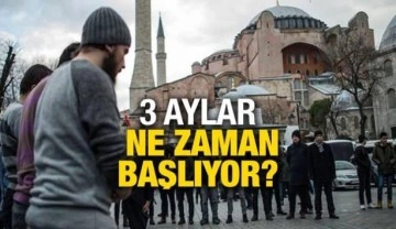 3 aylar ne zaman başlıyor? 2022 Receb, Şaban ve Ramazan ayı ve üç aylar takvimi...