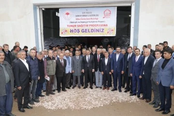 523 ÇİFTÇİYE 5 MİLYON LİRA DEĞERİNDE 275 TON MERCİMEK TOHUMU DESTEĞİ