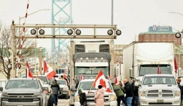 ABD-Kanada sınır köprüsü işgal edildi!