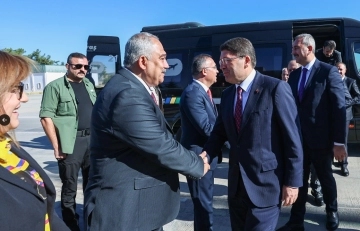 Adalet Bakanı Tunç Gaziantep'e geldi.
