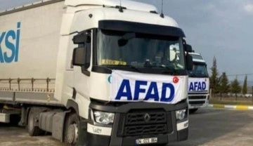 AFAD'ın Ukrayna'ya insani yardım tırları yola çıktı