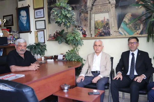 AK Parti&rsquo;den Gazetemize Ziyaret