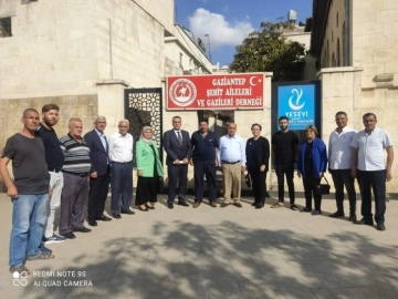 AK Parti Gaziantep’ten Şehit ve Gaziler derneğine anlamlı ziyaret-