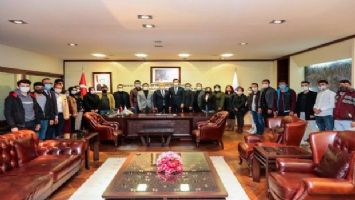 AK Parti Gençlik&#039;ten Başkan Zolan&#039;a ziyaret