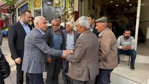 AK Parti Heyetinden Esnafa Ziyaret
