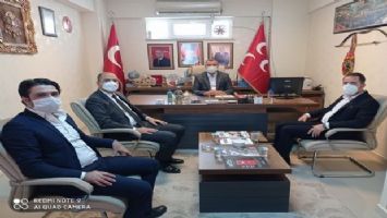 AK Parti Kilis&#039;ten MHP&#039;ye ziyaret