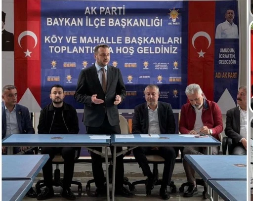 AK Parti Siirt İl Başkanı &Ouml;zturan Baykan&rsquo;da Teşkilatla Buluştu