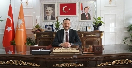 AK Parti Siirt İl Başkanı Özturan'dan 23 Nisan Ulusal Egemenlik ve Çocuk Bayramı Mesajı