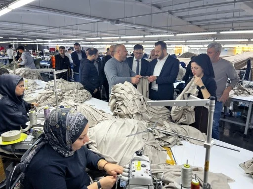 AK Parti Siirt İl Başkanı &Ouml;zturan&rsquo;dan Tekstil At&ouml;lyelerine Ziyaret