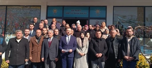 AK Parti Siirt İl Başkanlığı'ndan 28 Şubat Açıklaması
