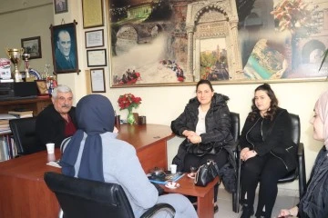 AK Parti Siirt Kadın Kolları Başkanlığından gazetemize ziyaret