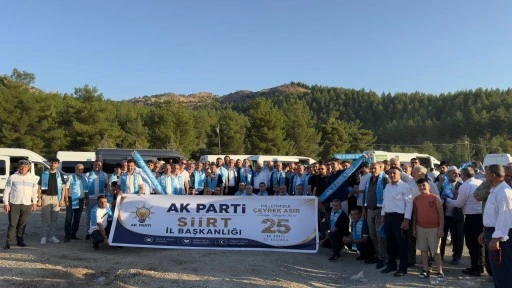 AK Parti Siirt Teşkilatı Malazgirt Zaferi'ni Andı